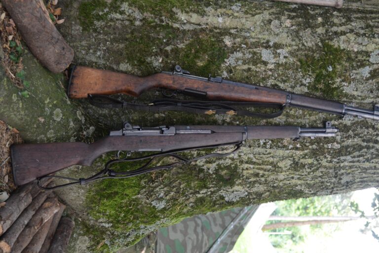 Le M1 garand est l'arme de base du soldat américain lors de la seconde guerre mondiale.