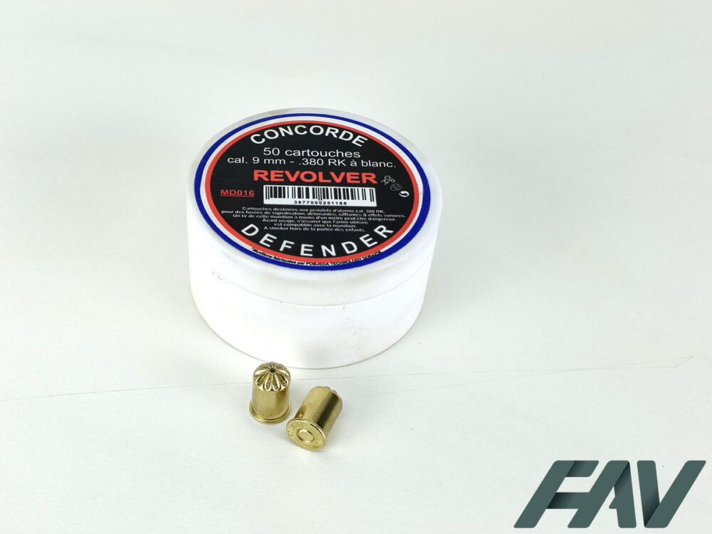 Munitions blanc 9mn 380