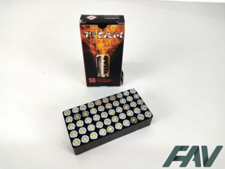 Munitions blanc 9 PAK Titan