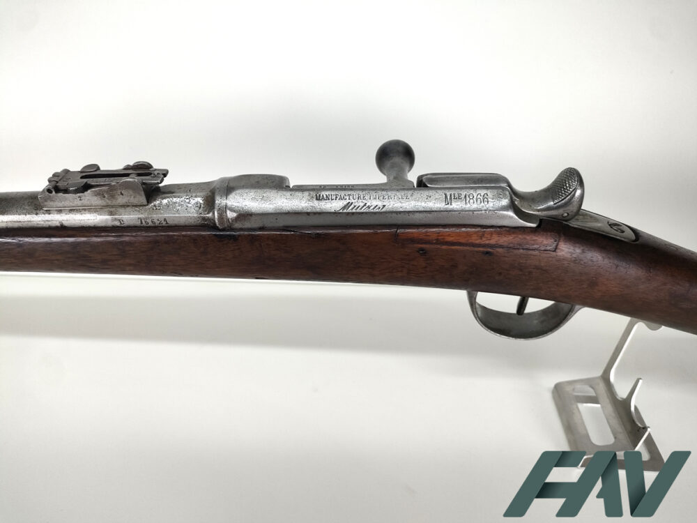 Fusil Chassepot modèle 1866 d’origine en calibre 11 mm
