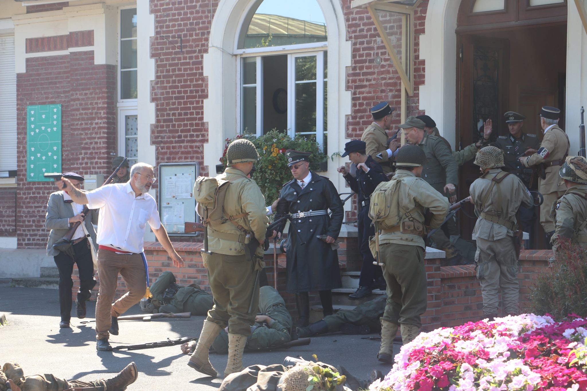 reconstitution historique Eppeville