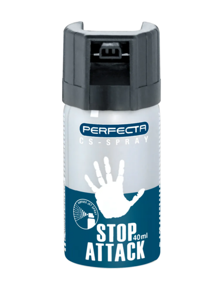 Bombe lacrymogène  Gaz CS 40 ml – Spray de défense