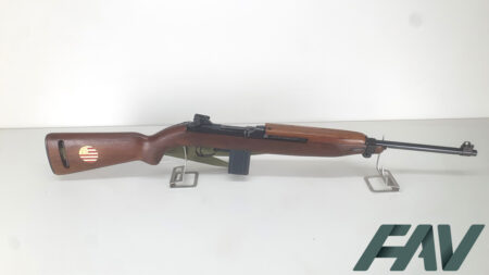 Carabine M1 Carbine 50th Anniversary 1941-1991 crosse bois médaille américaine