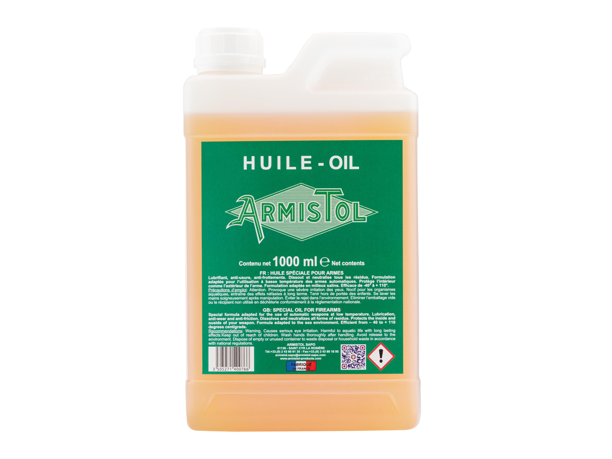 Huile spéciale armes Armistol 1 litre